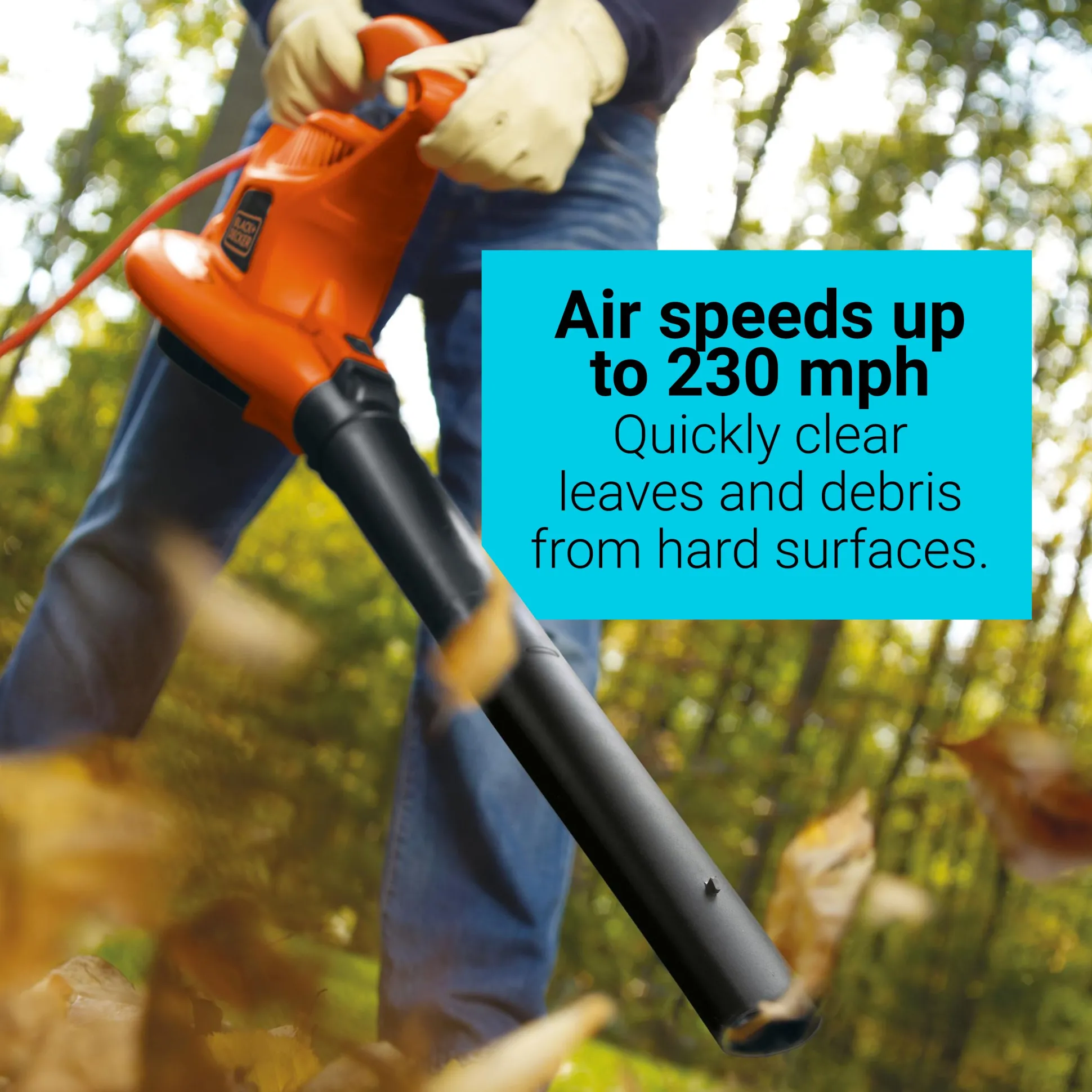 12 Amp 3 in 1 Electric Blower + Vacuum + Mulcher