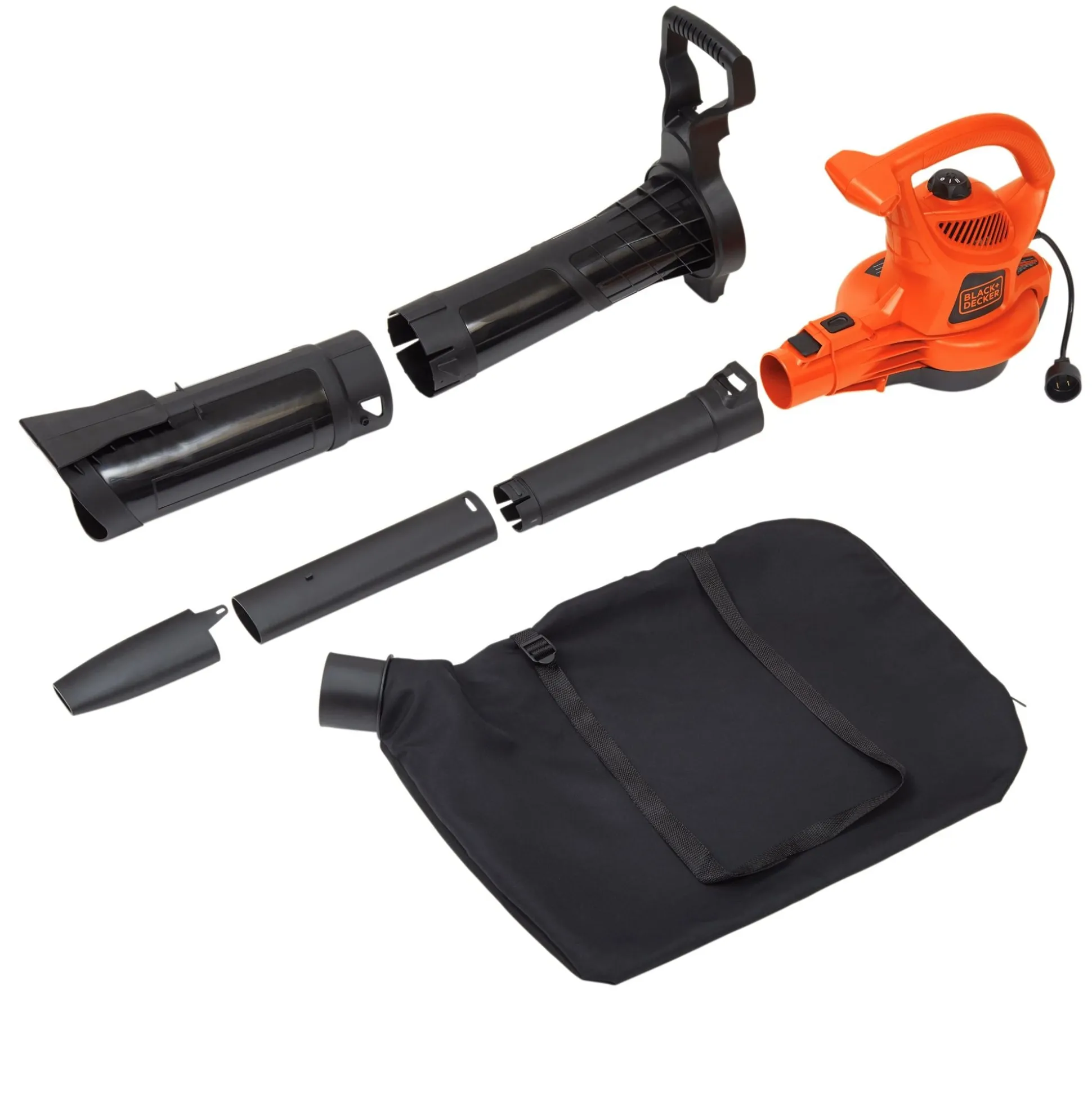 12 Amp 3 in 1 Electric Blower + Vacuum + Mulcher