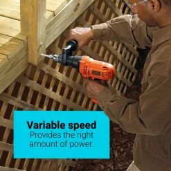 7.0 Amp 1/2 In. Electric Drill/Driver Kit