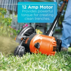 12 Amp 2-in-1 Landscape Edger and Trencher