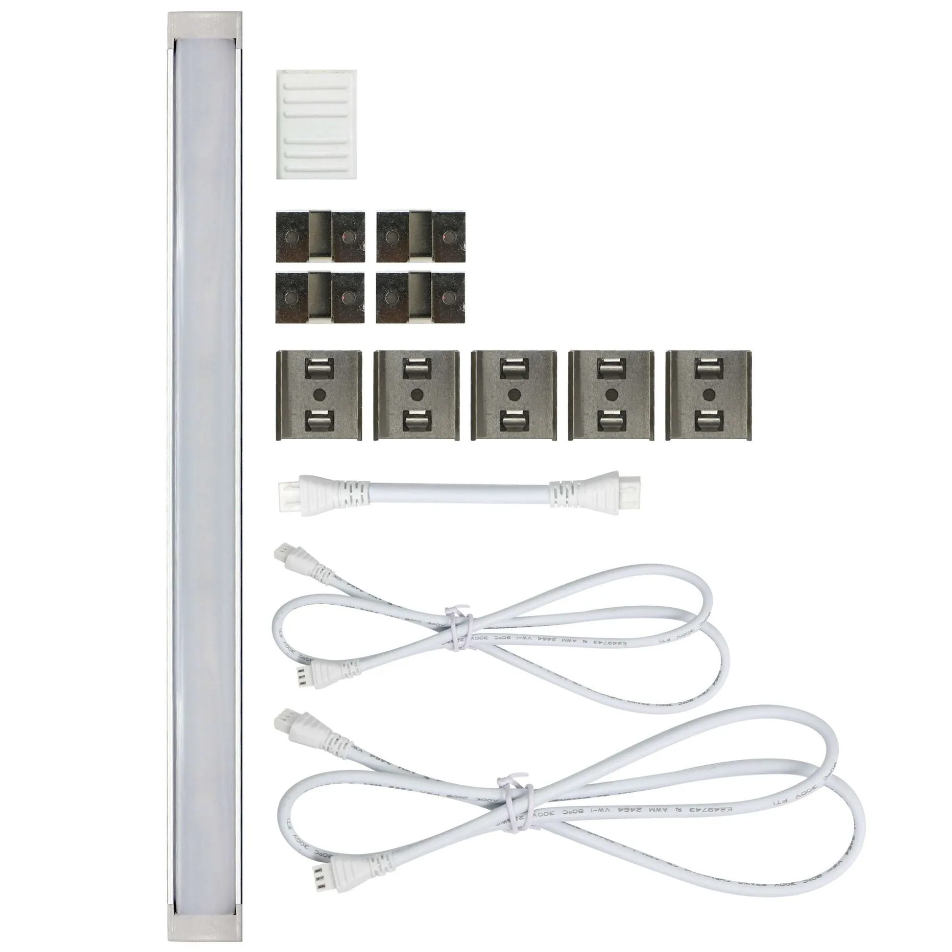 1-Bar Led Under Cabinet Lighting Accessory Light, Cool White, 9"