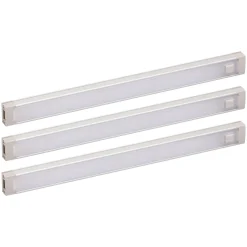 3-Bar Led Under Cabinet Lighting Kit, Cool White, 9"