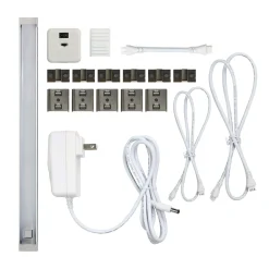 1-Bar LED Under Cabinet Lighting Kit, Cool White, 9