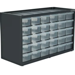 Bd Small 30 Drawer Bin System Blk
