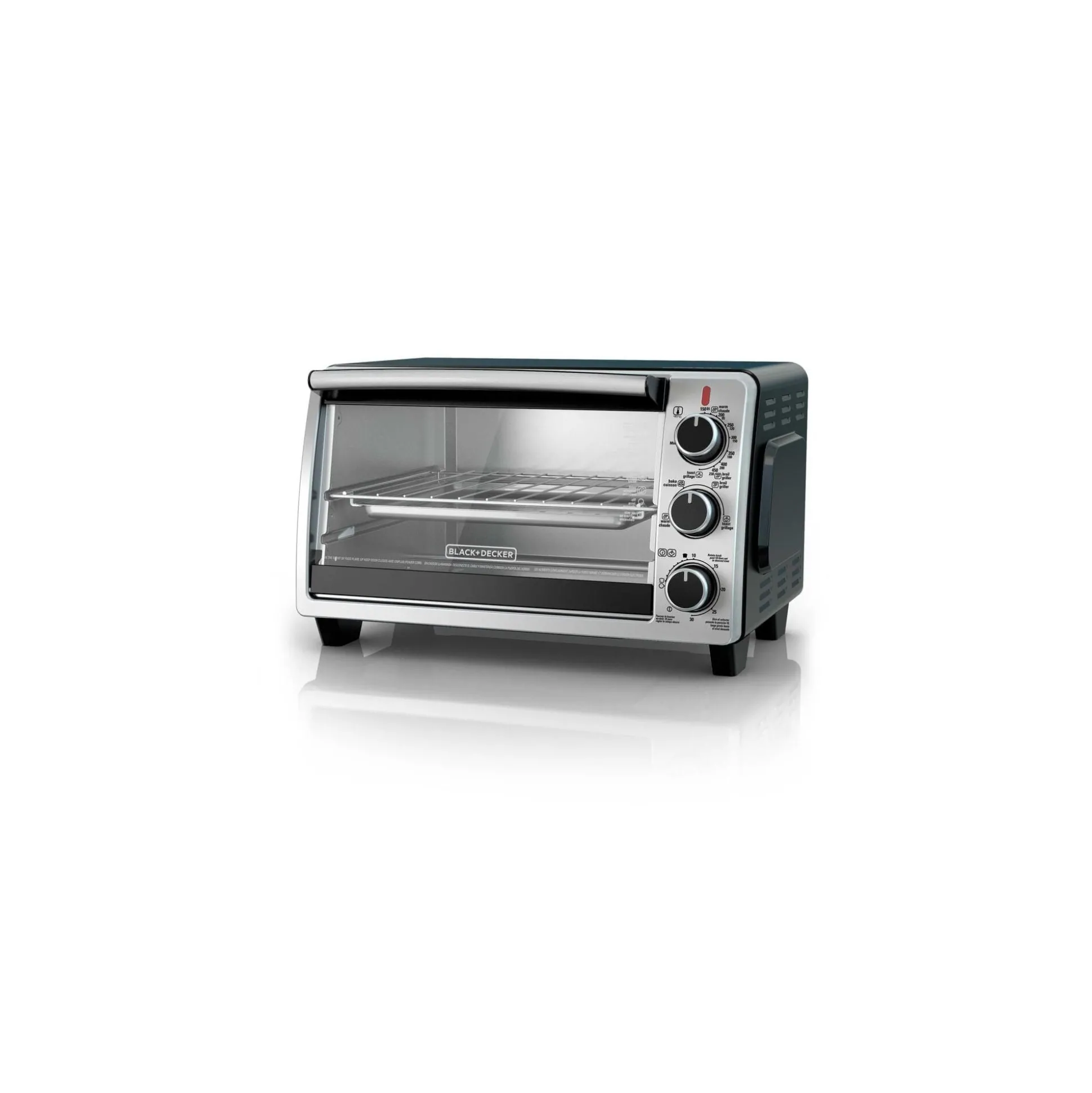 Black & Decker Black Convection Oven 6-Slice or 9-inch Pizza
