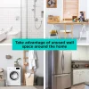 Black Hanging / Magnetic Rack System-Shelf W/Brackets