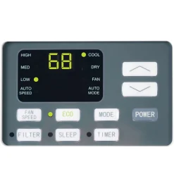 10,000 BTU Energy Star Electronic Window Air Conditioner With Remote