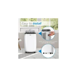 10,000 BTU SACC/CEC (14,000 BTU ASHRAE) Portable Air Conditioner with Heat and Remote Control