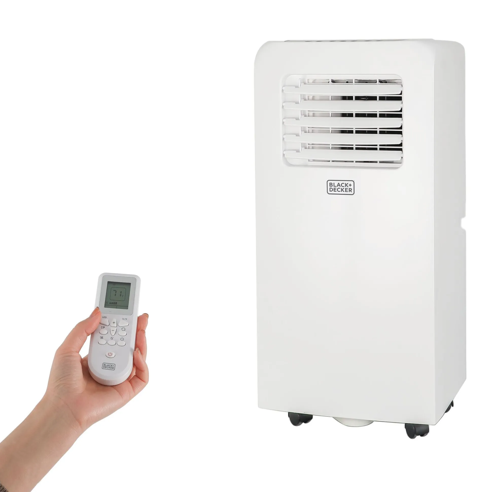 5,000 BTU SACC/CEC (8,000 BTU ASHRAE) Portable Air Conditioner with Remote Control