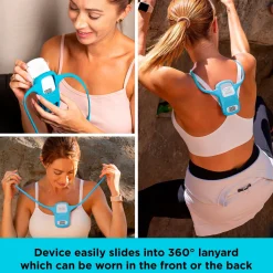 Comfortpak, Wearable Cooling and Heating Device, Breeze Blue