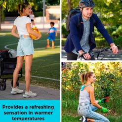 Comfortpak, Wearable Cooling and Heating Device, Breeze Blue