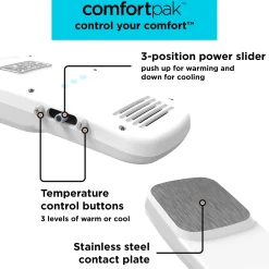 Comfortpak, Wearable Cooling and Heating Device, Breeze Blue