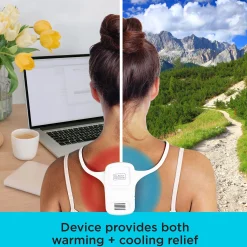 Comfortpak, Wearable Cooling and Heating Device, Cloud White