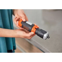 Cordless Screwdriver with AA Batteries and 5 Fastening Bits