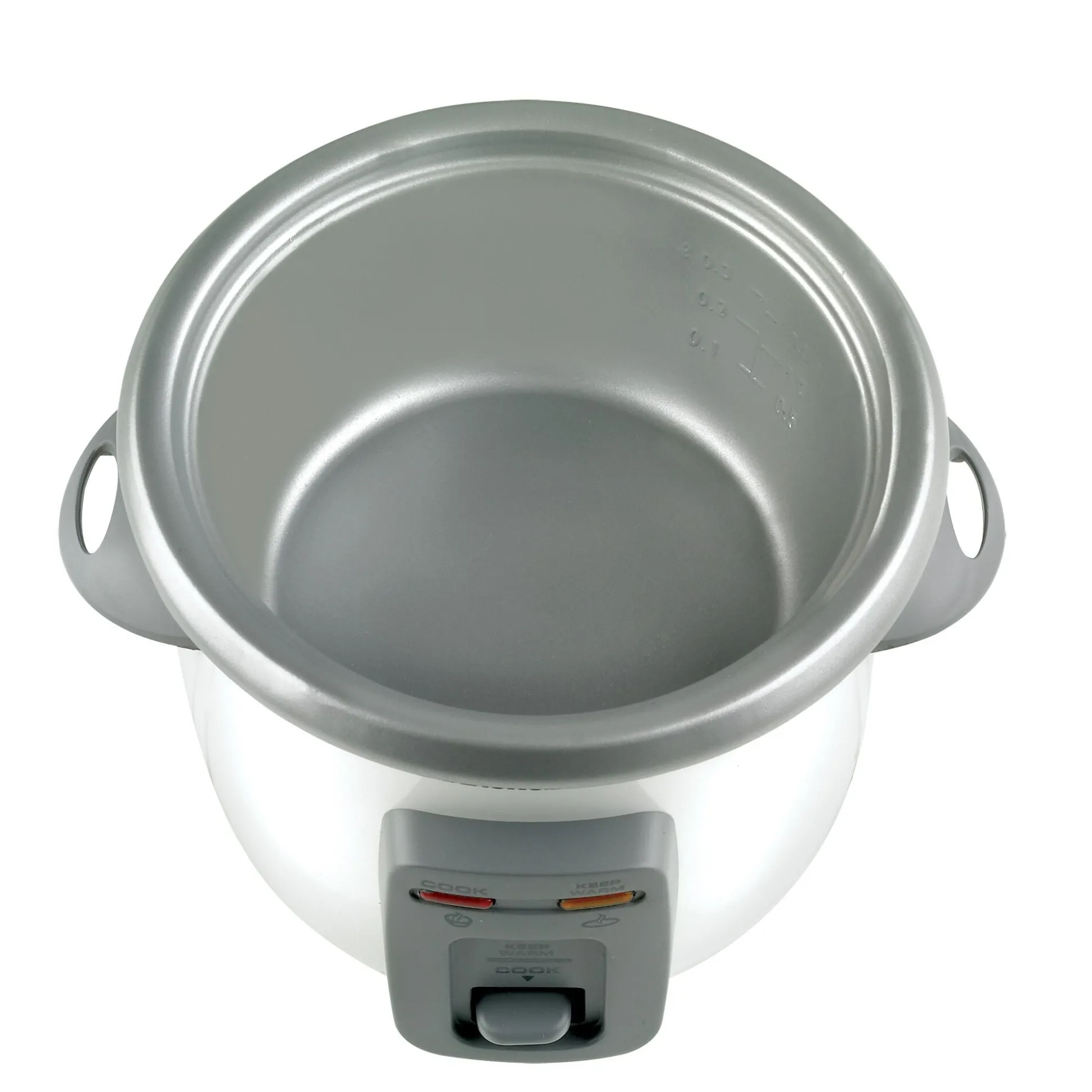 1.5-Cup Dry/3-Cup Cooked Compact Rice Cooker, White