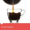 12-Cup Fast Brewing Programmable Coffeemaker, Black