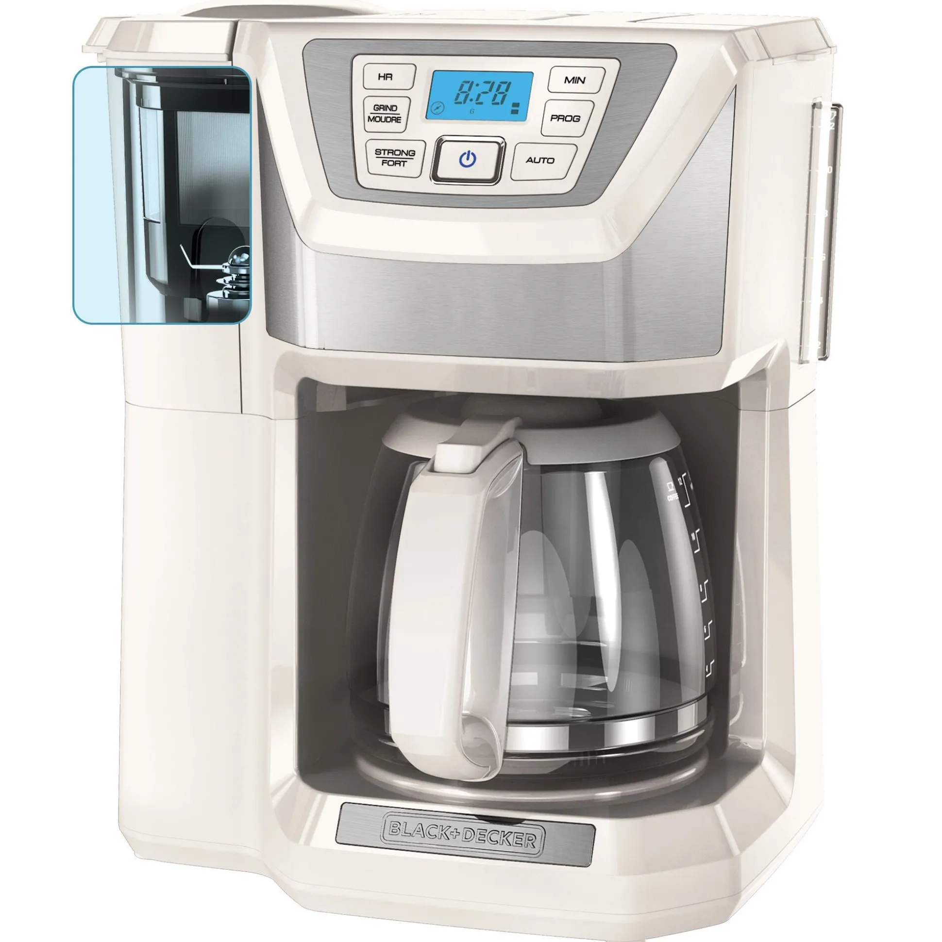 12-Cup Mill+Brew Coffee Maker