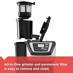 12-Cup Mill+Brew Coffee Maker