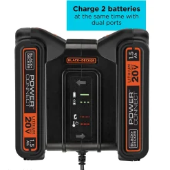 Dual Charger Batteries Kitted