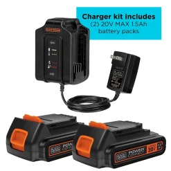 Dual Charger Batteries Kitted
