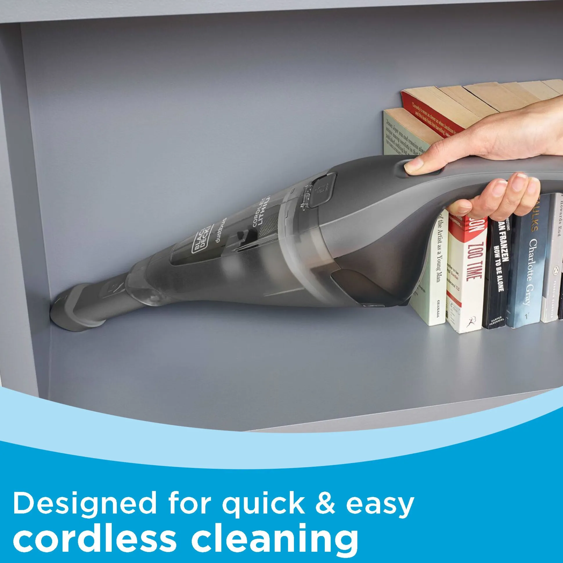 dustbuster® QuickClean™ Cordless Hand Vacuum, Gray