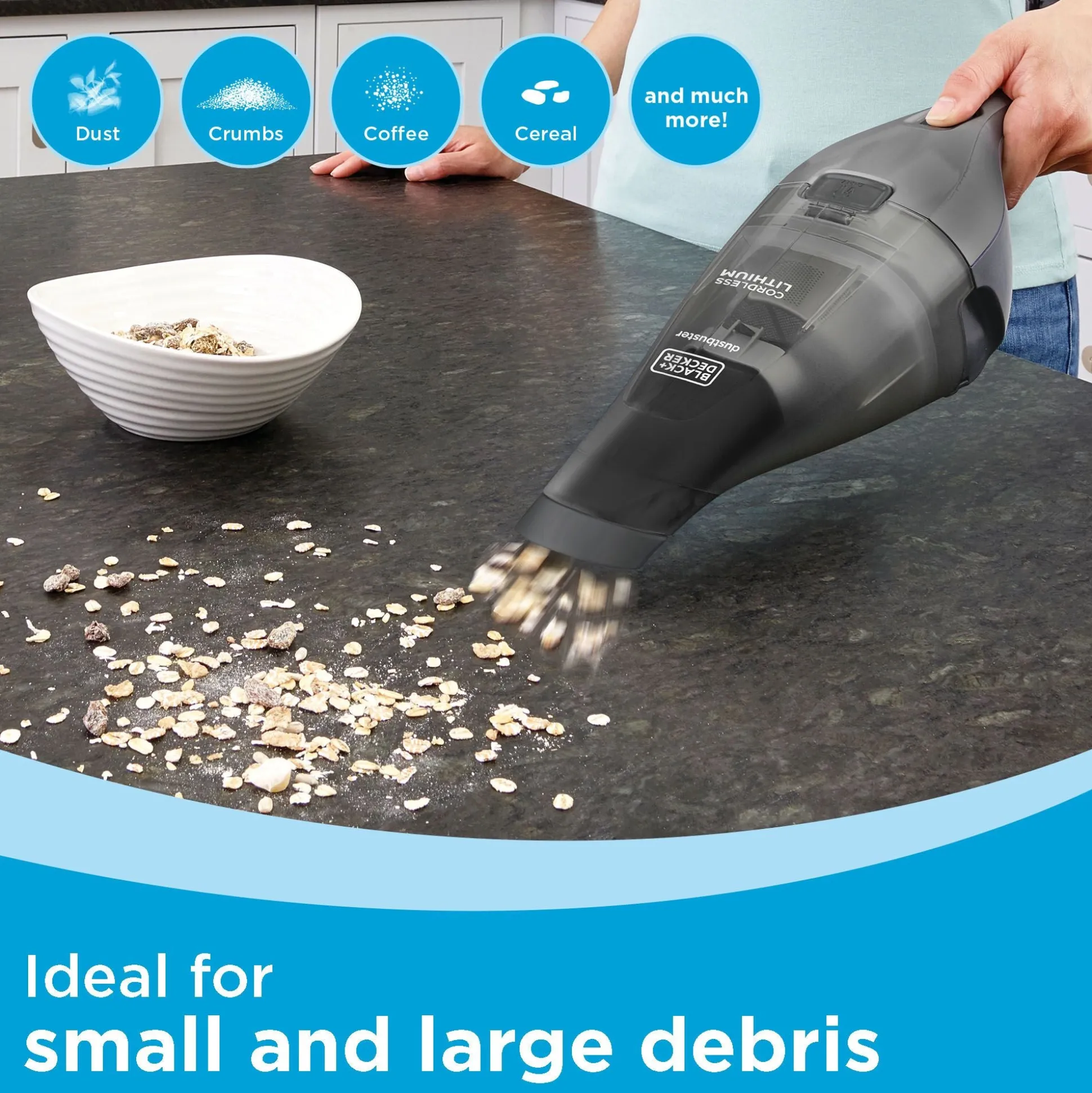 dustbuster® Quickclean™ Cordless Hand Vacuum