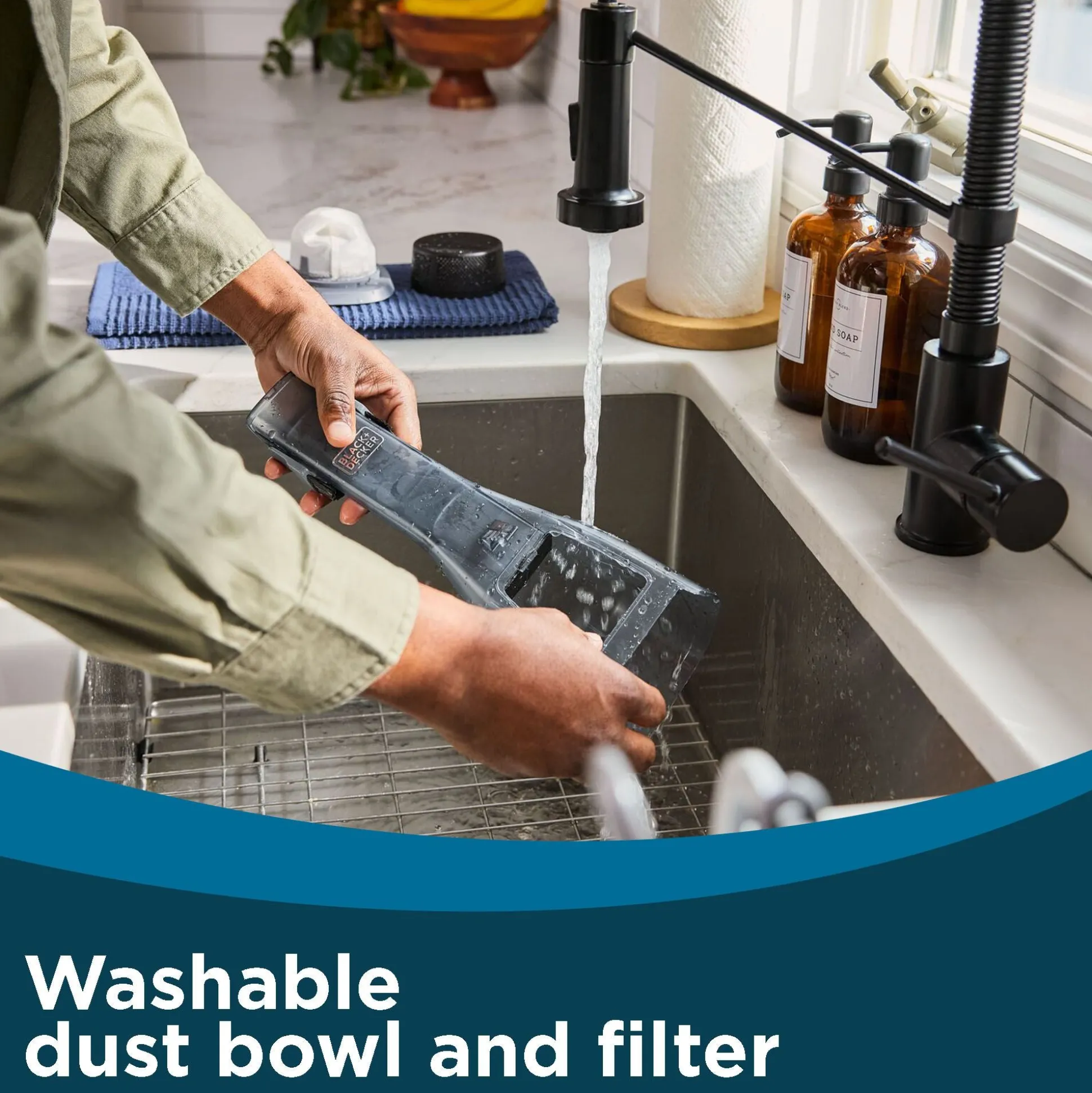 dustbuster® reveal™ Cordless Handheld Vacuum, with Replacement Filter