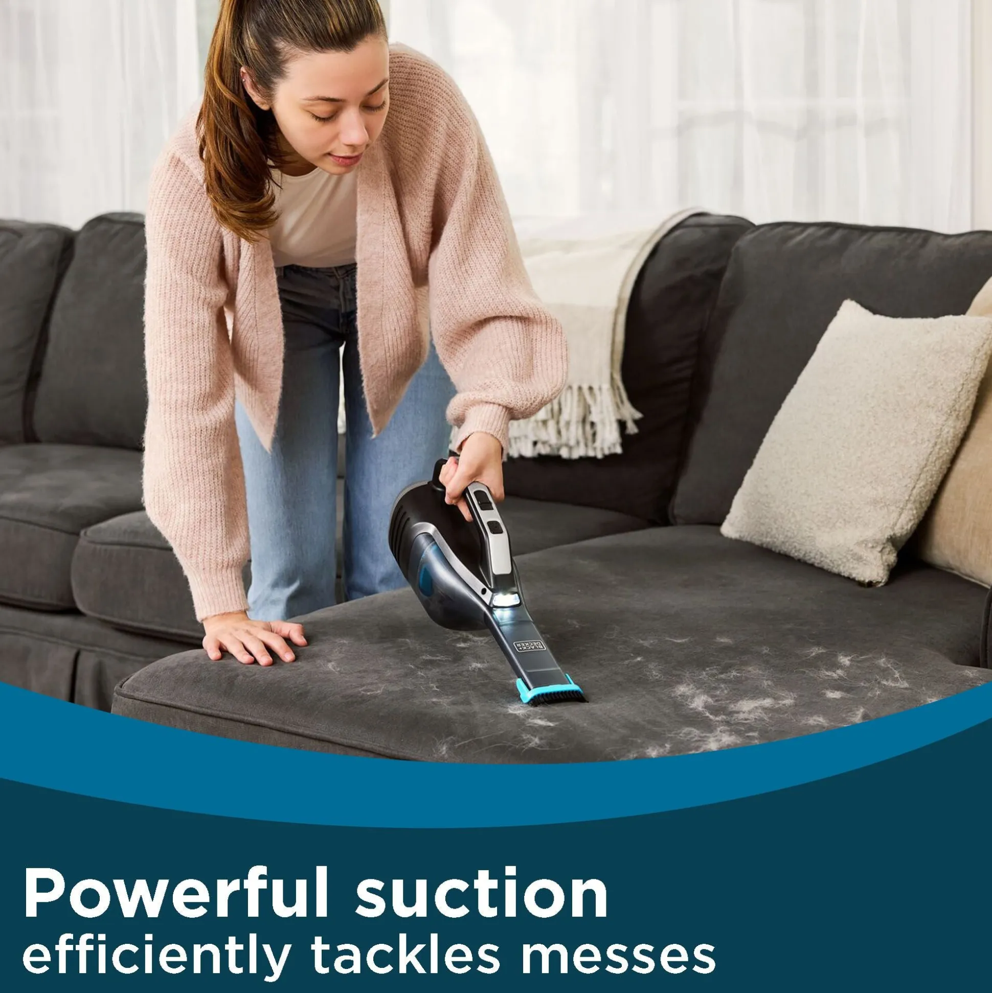 dustbuster® reveal™ Cordless Handheld Vacuum, With Jack Plug Charger