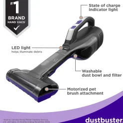 dustbuster® reveal™ Cordless Handheld Vacuum, Pet, with Replacement Filter