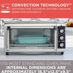 Extra-Wide 8-Slice Toaster Oven