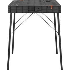Foldable Workbench, 33.5 in. x 23.5 in. x 29 in., Black