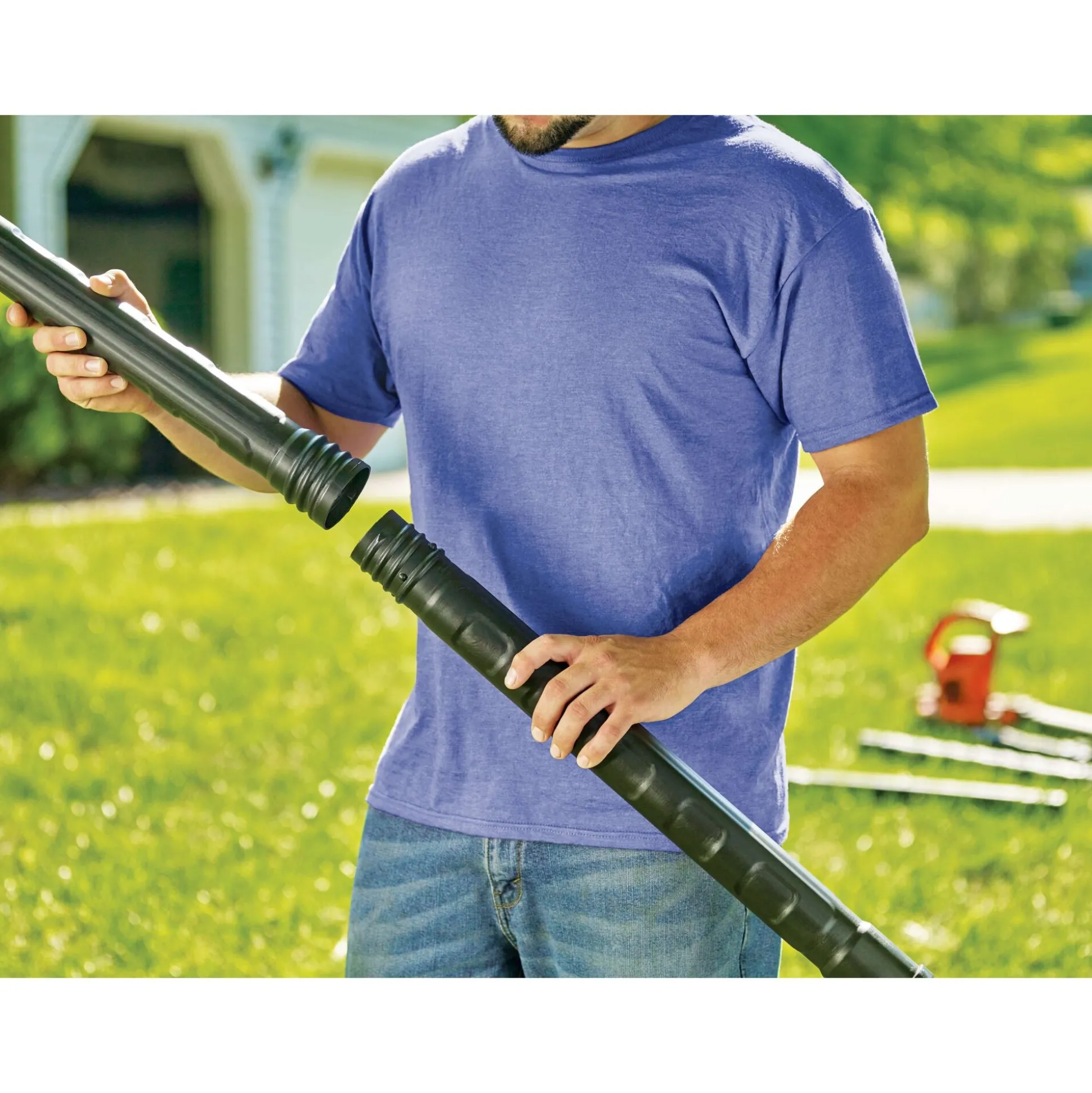 Gutter Clean Attachment For Blower, Quick Connect