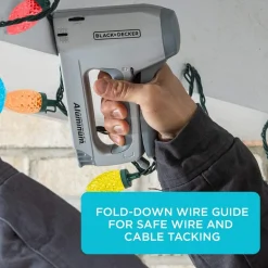 Heavy-Duty Stapler With Wire Guide / Brad Nailer Kit