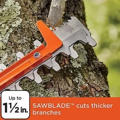 Hedge Trimmer with Saw, 20-Inch, Corded