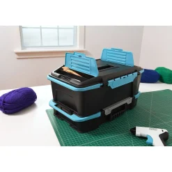 19 inch 2 in 1 Stackable Storage Caddy and Organizer