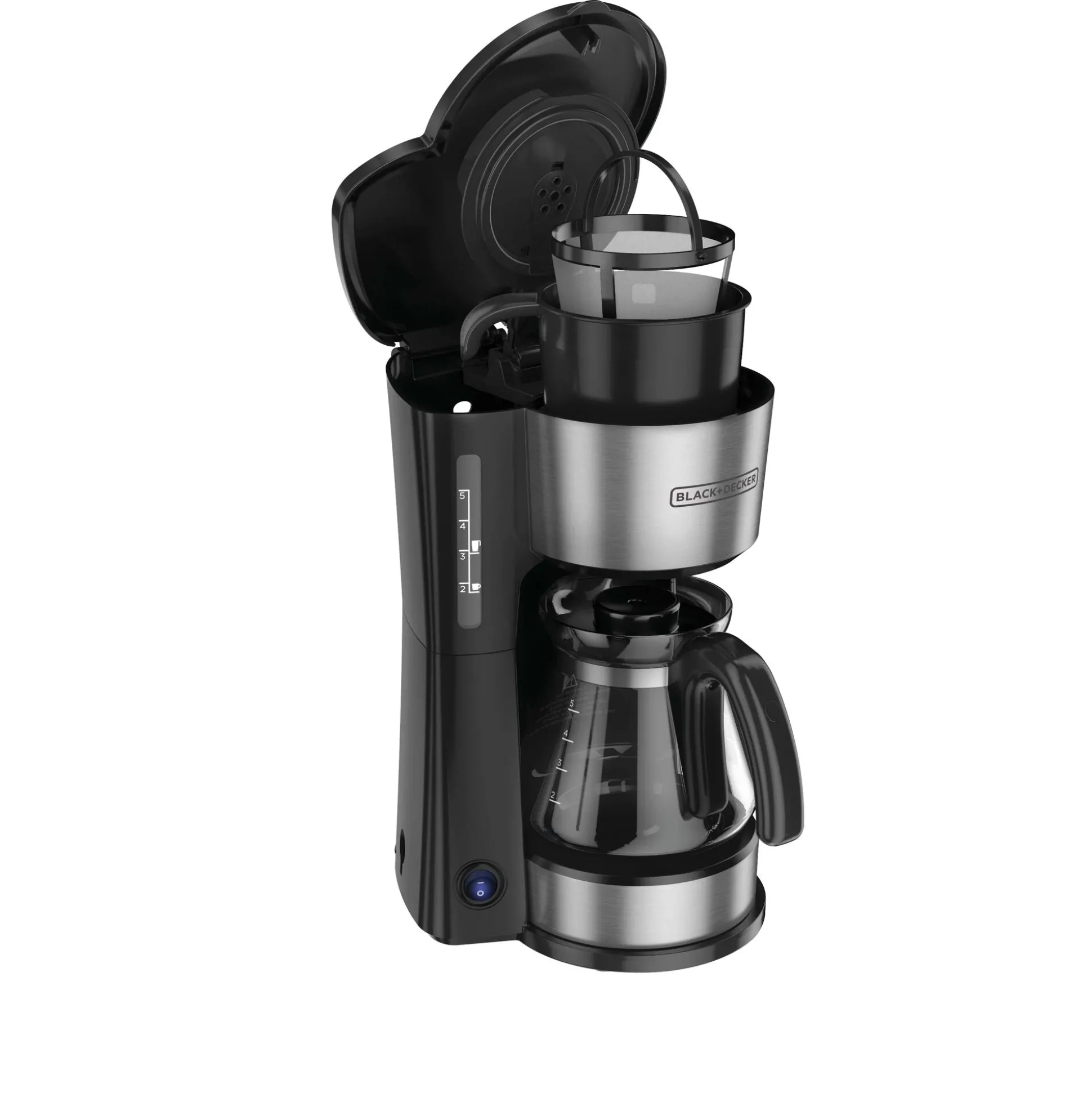 4-In-1 5-Cup Station Coffeemaker