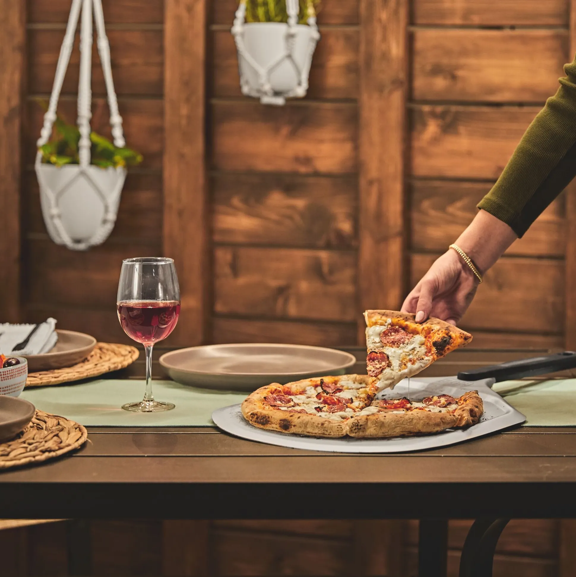 12 in. Metal Pizza Peel
