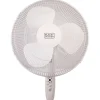 16 In. Stand Fan with Remote, White