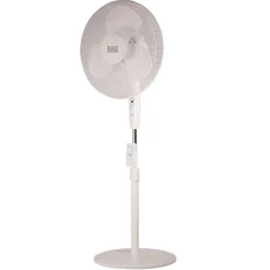 16 In. Stand Fan with Remote, White