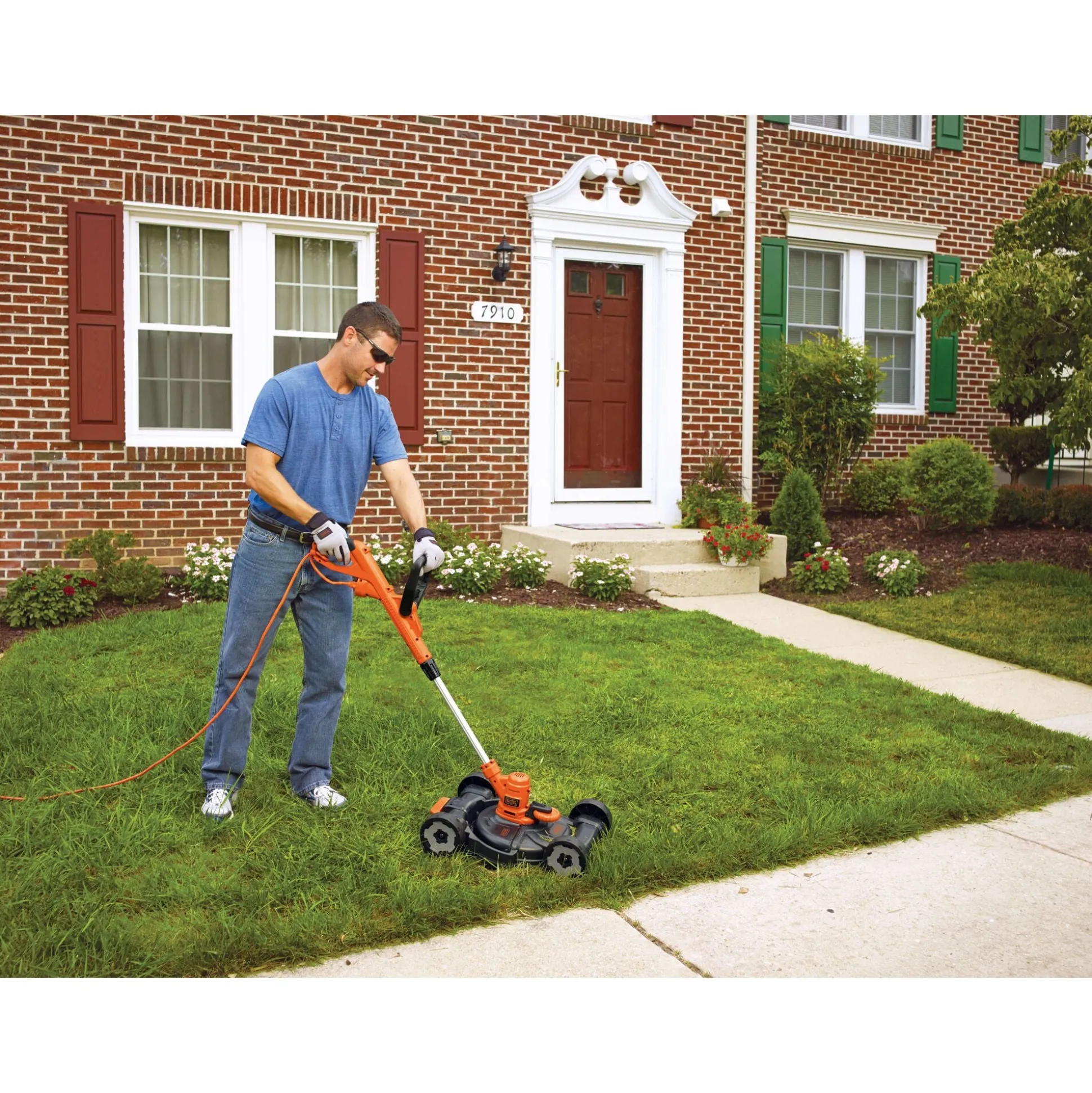 3-in-1 String Trimmer/Edger & Lawn Mower, 6.5-Amp, 12-Inch, Corded