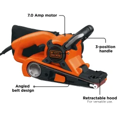 3 in. x 21 in. Dragster Belt Sander
