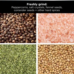 kitchen wand™ 2 in 1 Salt and Pepper Grinder Attachment