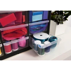 Large 9 Drawer Bin System Blk