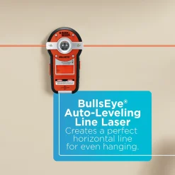 Line Laser, Auto-leveling with Stud Finder