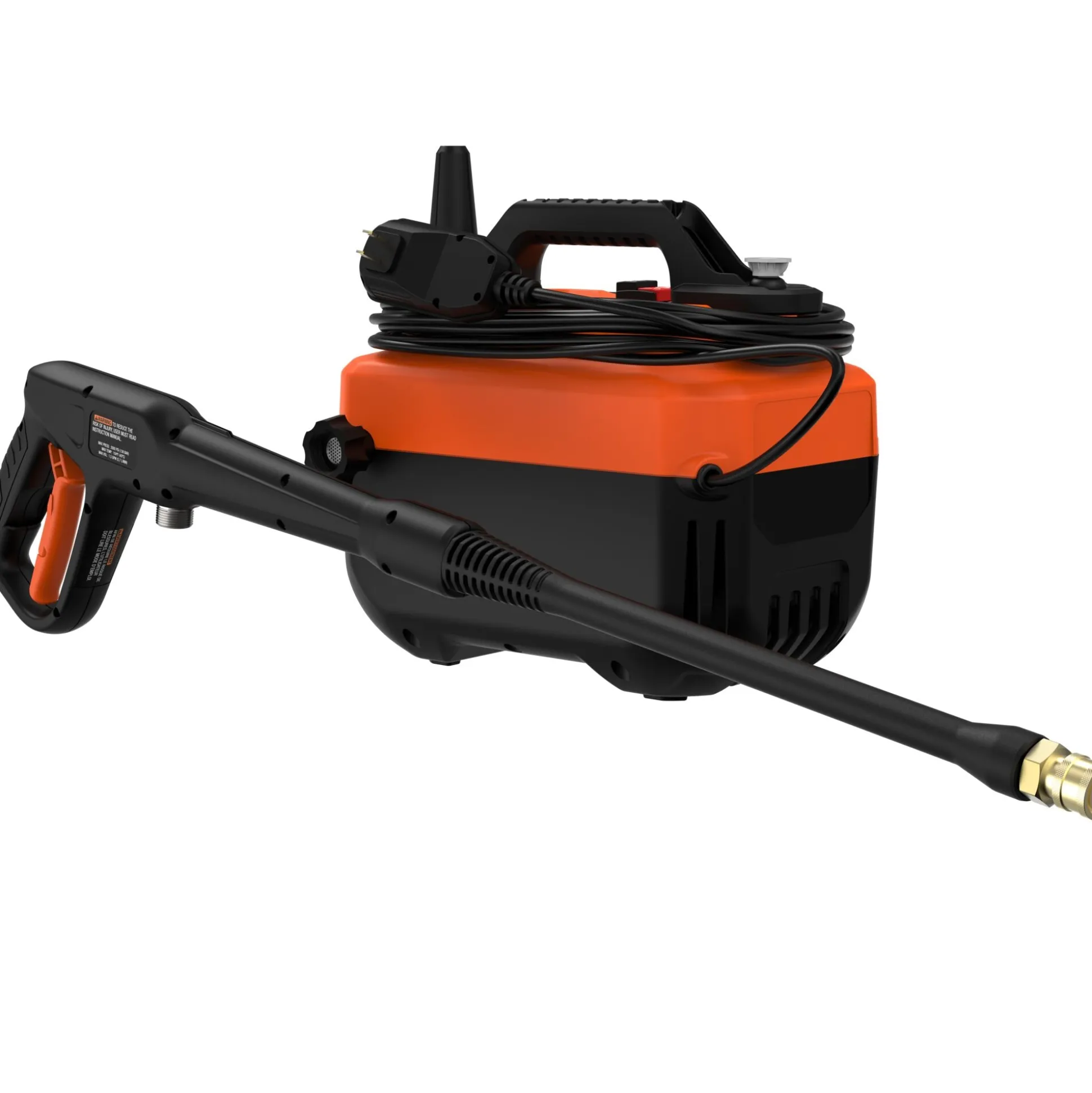 1,600 MAX psi* 1.2 gpm* Electric Cold Water Pressure Washer