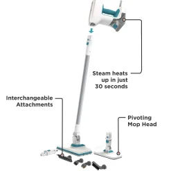 Multipurpose Corded Handheld Steamer With 6 Attachments