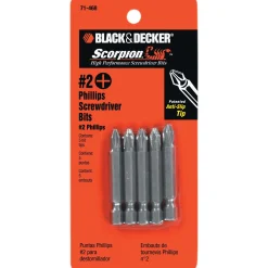 No.2 Phillips Power Bit, 5-Piece