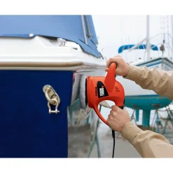Orbital Car Buffer Polisher | Waxer, 6-Inch & 2 Bonnets