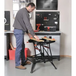 Portable Work Bench And Vise