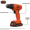 POWERCONNECT™ Cordless Drill Driver & 100-Piece Kit, Battery + Charger